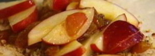 яблочный штрудель с изюмом. Шаг 4