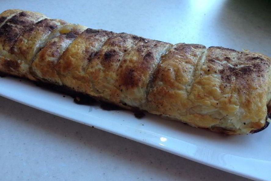 Рецепт яблочного штруделя с кислыми яблоками