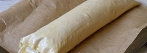 закусочный штрудель с грибами и сыром. Шаг 10