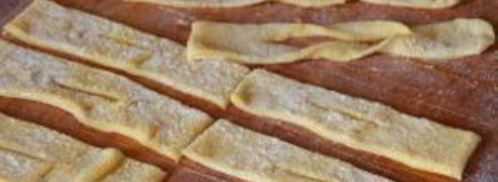 сладкий хворост. Шаг 3