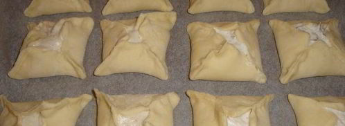 слойки по-киевски с творогом. Шаг 11