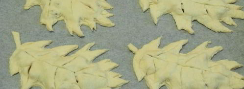 слойки с айвой и грецкими орехами. Шаг 7