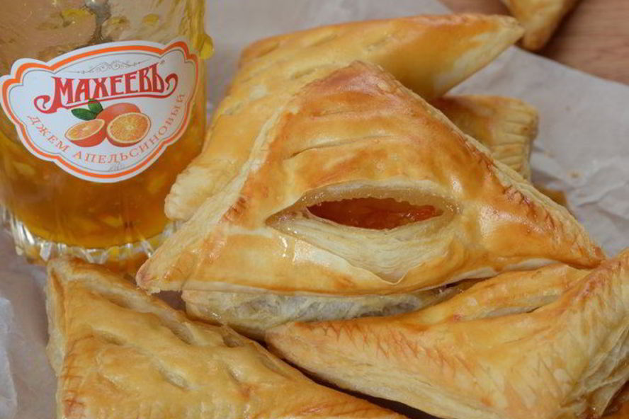 Рецепт слоек с апельсиновым джемом