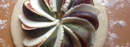 слойки с инжиром и сыром. Шаг 5