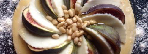 слойки с инжиром и сыром. Шаг 7