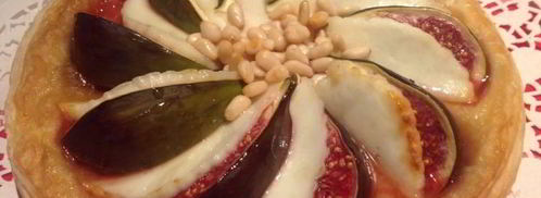 слойки с инжиром и сыром. Шаг 8