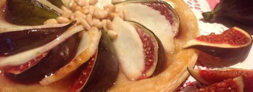 слойки с инжиром и сыром. Шаг 9