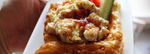 слойки с мясом dog bowl. Шаг 25