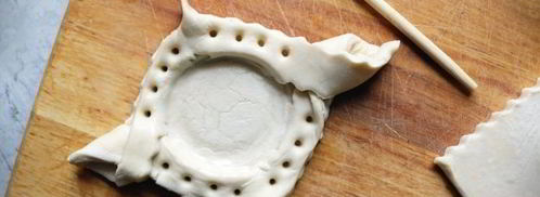 слойки с мясом dog bowl. Шаг 10