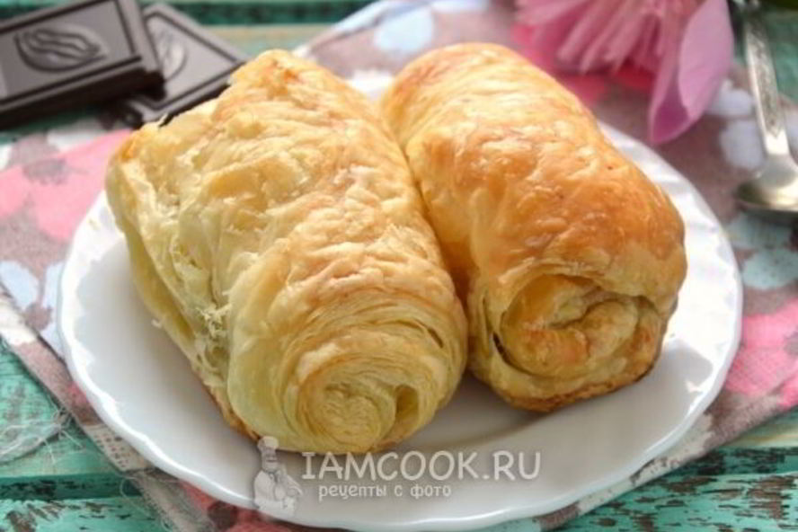 Рецепт слоек с шоколадом проще простого