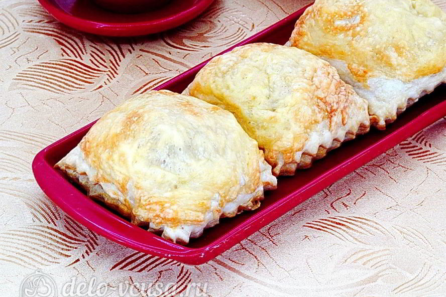 Рецепт слоек с сосисками