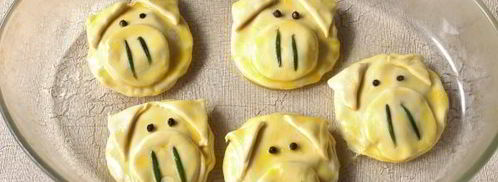 слойки с сыром из готового слоеного теста. Шаг 10