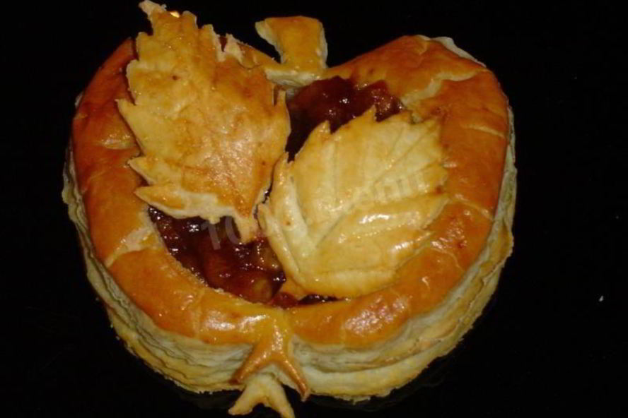 Рецепт слоек золотое яблочко