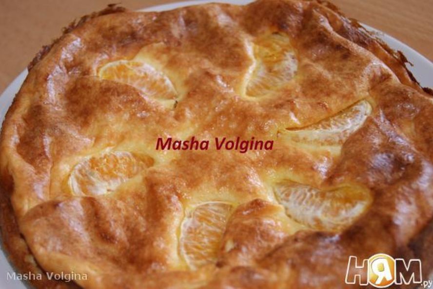 Рецепт сырника с мандаринами