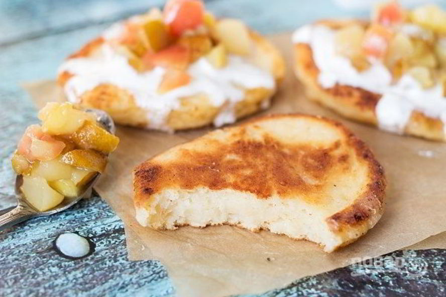 Рецепт сырников без манки