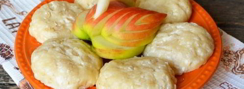 сырники на пару с яблоком. Шаг 15