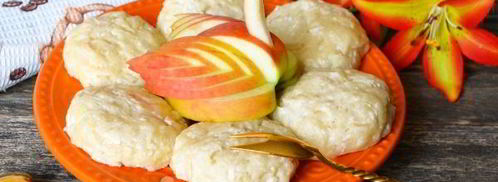 сырники на пару с яблоком. Шаг 16