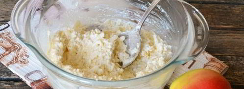 сырники на пару с яблоком. Шаг 8