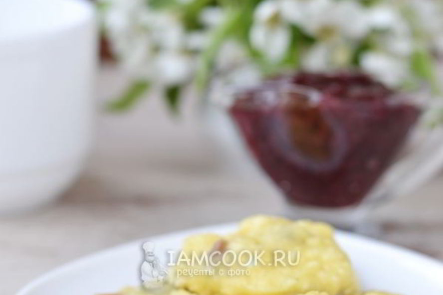 Рецепт сырников с изюмом в микроволновке