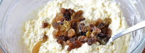 сырники с изюмом в микроволновке. Шаг 6