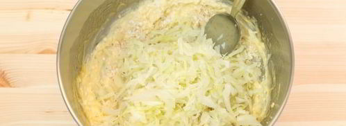 сырники с капустой на пару. Шаг 14