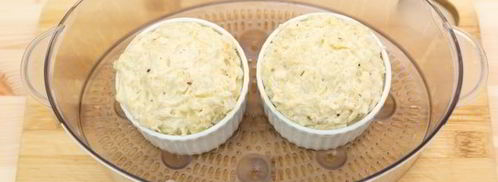 сырники с капустой на пару. Шаг 21