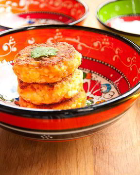 Сырники с морковью, кумином и кориандром