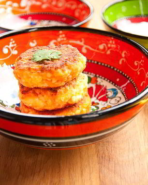 Сырники с морковью, кумином и кориандром