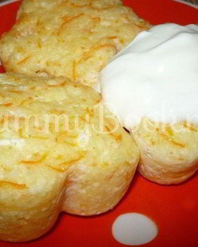 Сырники с морковью на пару в мультиварке