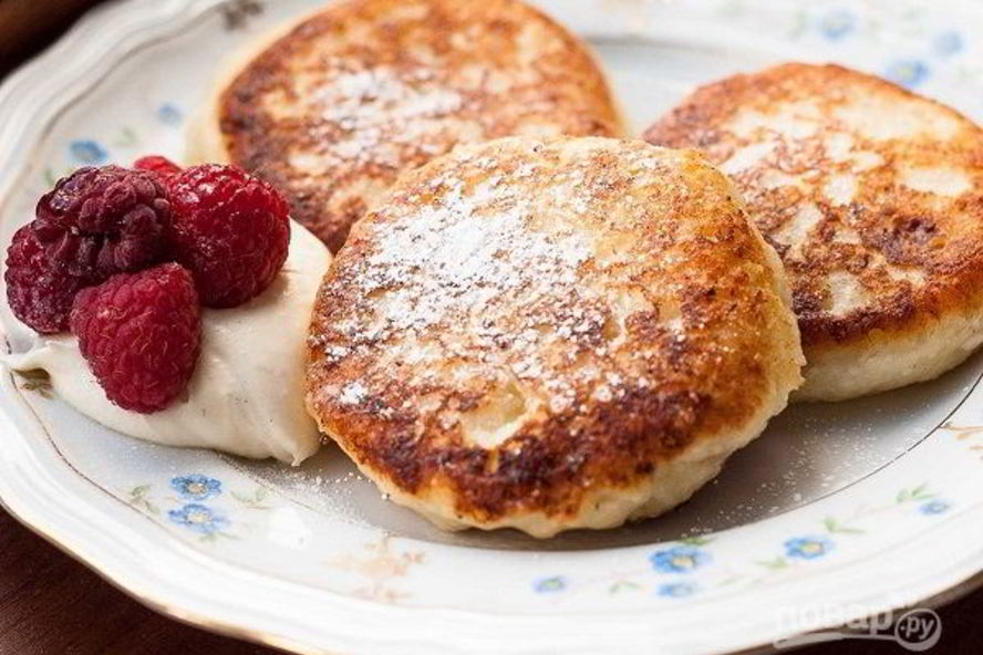 Рецепт сырников с мукой