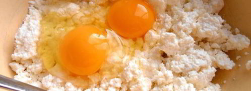 сырники с шоколадным вулканчиком — праздничный завтрак. Шаг 2