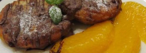 сырники с шоколадом и апельсином. Шаг 6