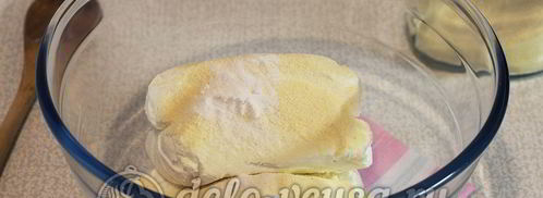 сырники со смородиной. Шаг 2