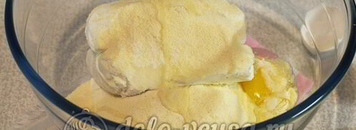 сырники со смородиной. Шаг 3