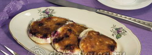 сырники со смородиной. Шаг 7