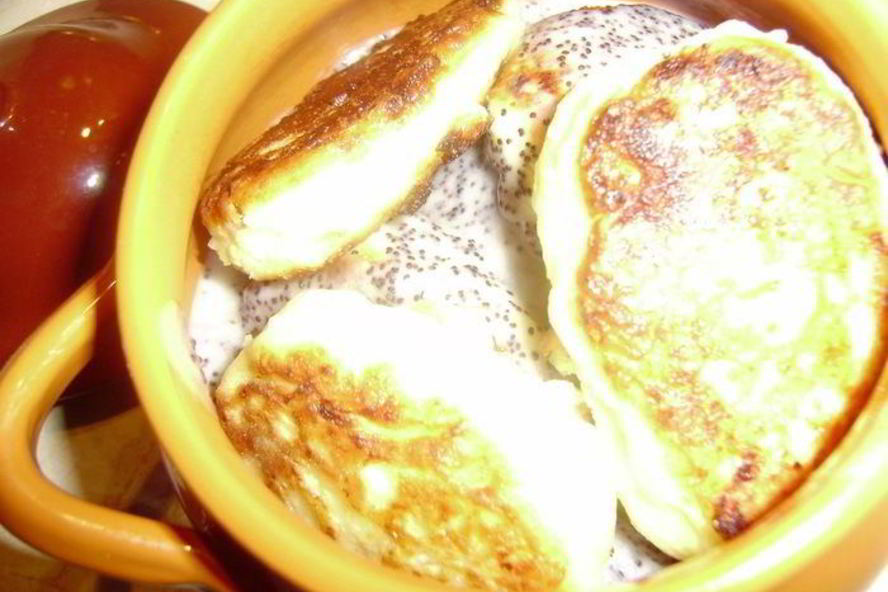 Рецепт сырников в маковом соусе