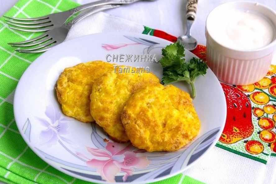 Рецепт запеченных нежных сырников из творога и риса