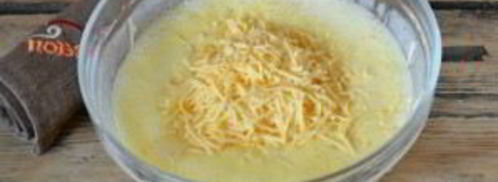 бездрожжевое тесто с сыром. Шаг 4