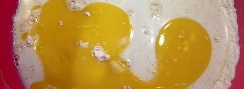 быстрое тесто для дрожжевых булочек. Шаг 2