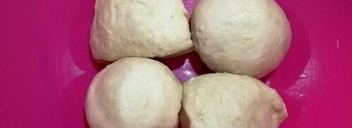 быстрое тесто для дрожжевых булочек. Шаг 8