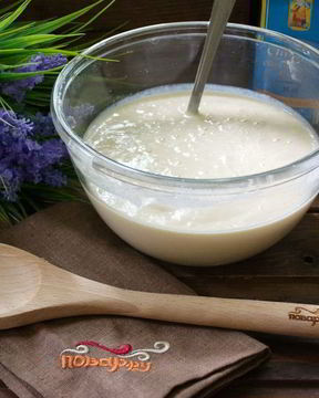 Дрожжевое тесто для блинов