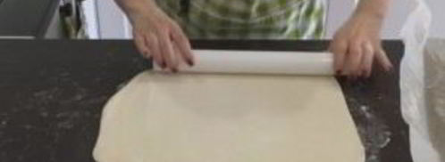 пресное слоеное тесто. Шаг 9