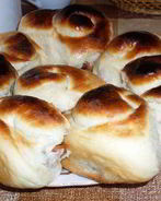 Сдобное дрожжевое тесто и булочки