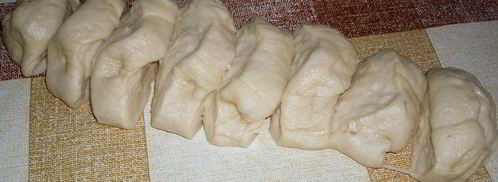 сдобное дрожжевое тесто и булочки. Шаг 12