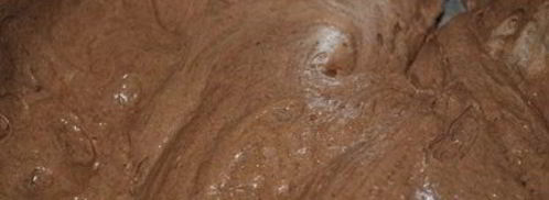 шоколадное тесто на белках. Шаг 5