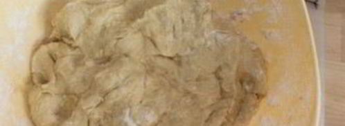 слоеное тесто на сковороде. Шаг 3