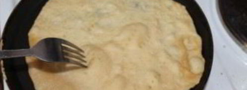 слоеное тесто на сковороде. Шаг 5