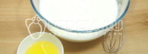 тесто для блинов на молоке. Шаг 2