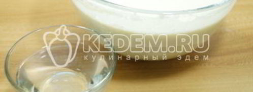 тесто для блинов на молоке. Шаг 4