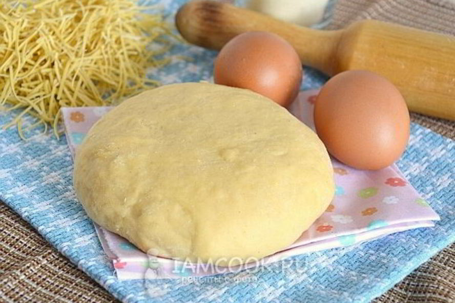 Рецепт теста для домашней лапши